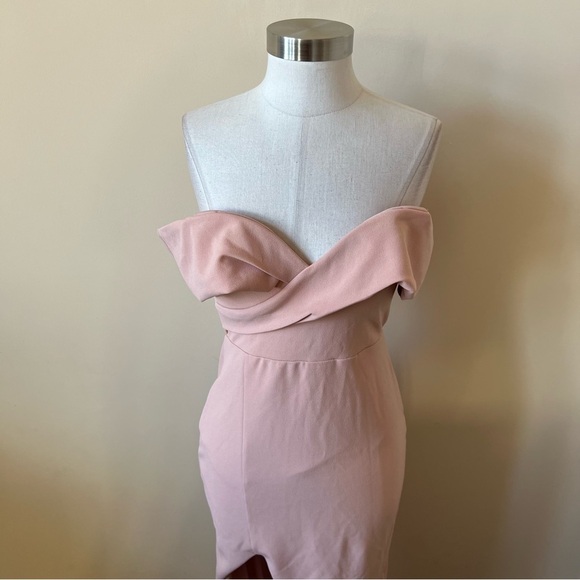 New! Nookie Neptune gown blush pink nwt  17591 - Picture 8 of 15